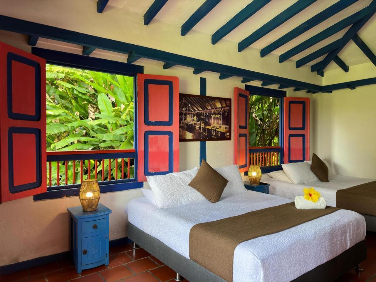 El Percal Hacienda Hotel Montenegro Bagian luar foto